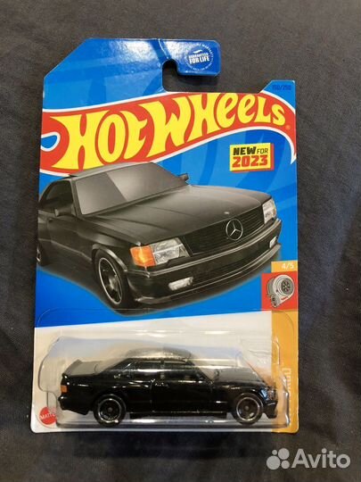 Hot wheels 89 mercedes -benz 560 sec amg