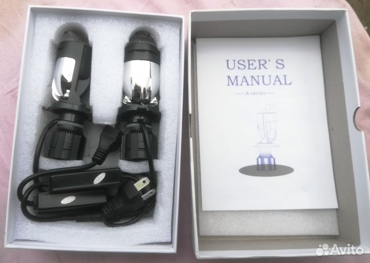 Светодиодные линзованые лампы KA-777 12V-H4