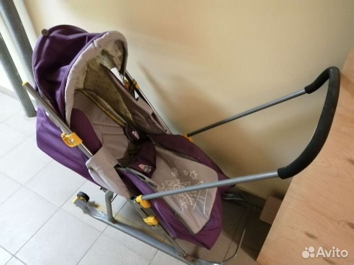 Детские санки на калесиках