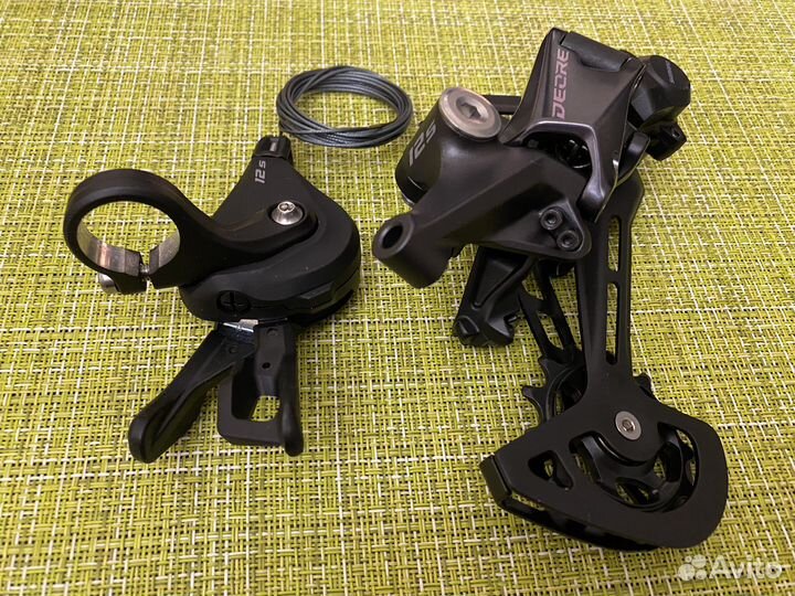 Переключатель задний shimano deore m6100