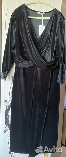 Платье бархатное zarina