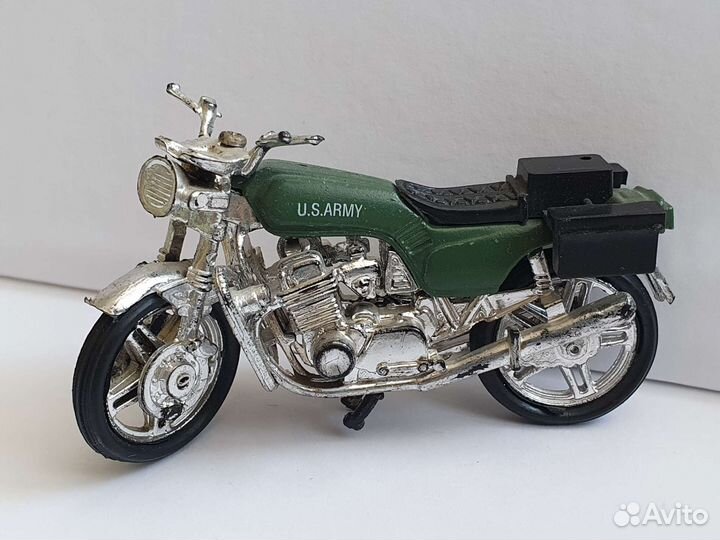 Модель-игрушка мотоцикла US Army