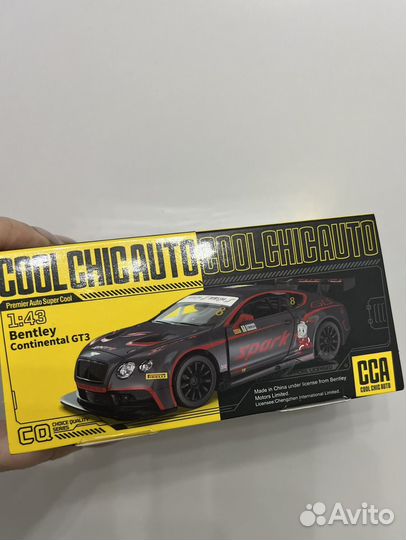 1:43 Bentley Continental GT3