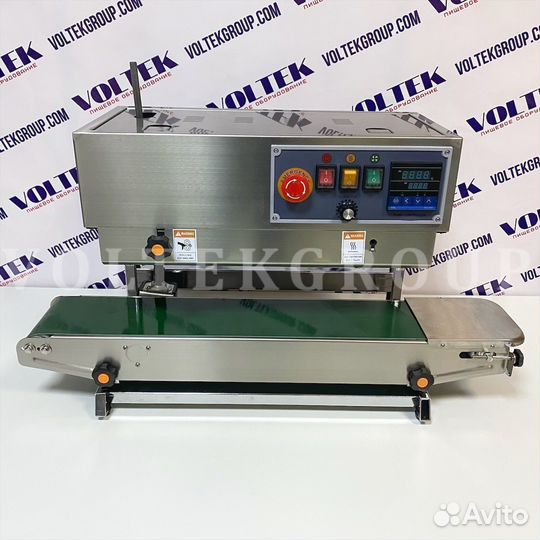 Запайщик пакетов конвейерный вертикальный DBF-900V