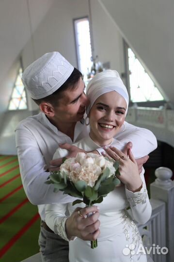 Повязывание платка на никах, причёски