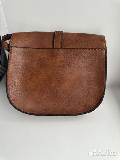 Сумка женская экокожа коричневая