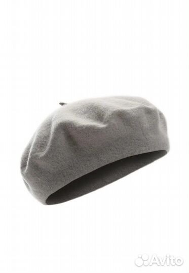 Шарф и берет серые