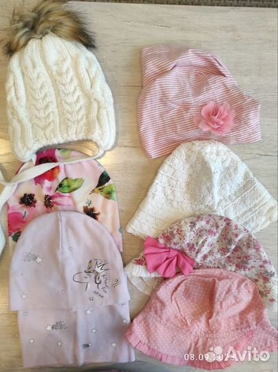 Шапка шлем, шапка зимняя 46-48 размер для девочки