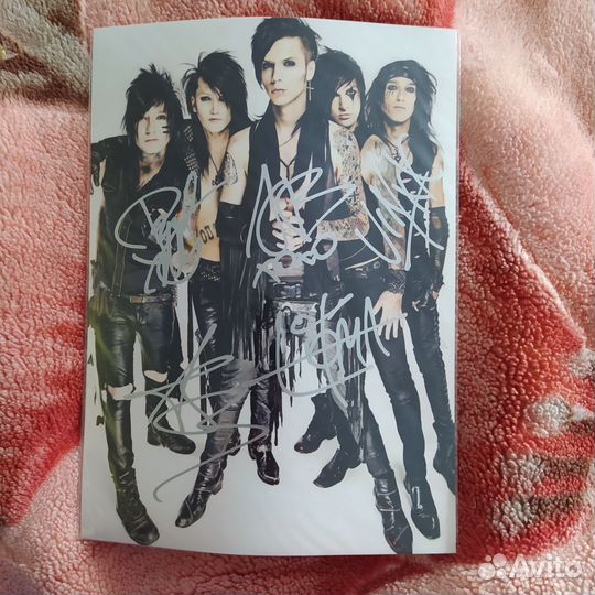 Black Veil Brides автограф