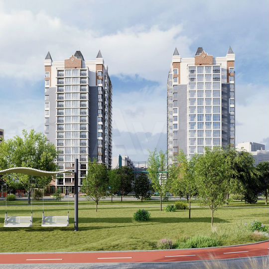 3-к. квартира, 84,8 м², 10/16 эт.