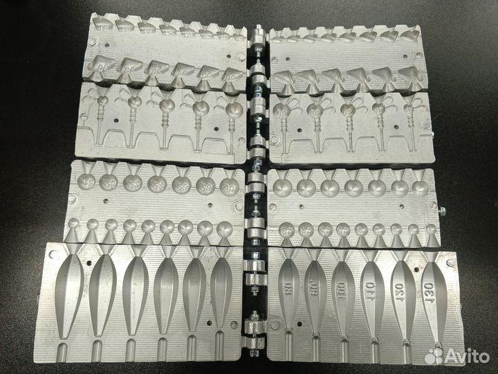 Формы для литья грузил