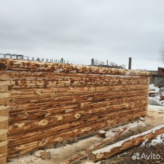 Сруб 4 м на 4 м (4x4) сосна