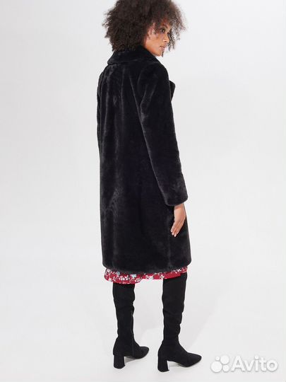 Искусственная шуба пальто Mohito новое 32-34