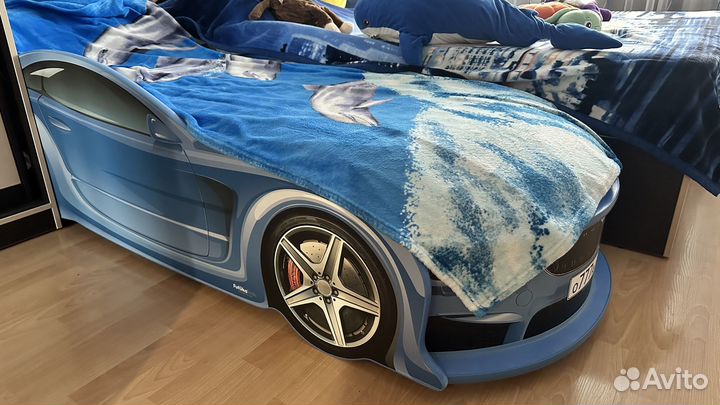 Детская кровать автомобиль UNO BMW