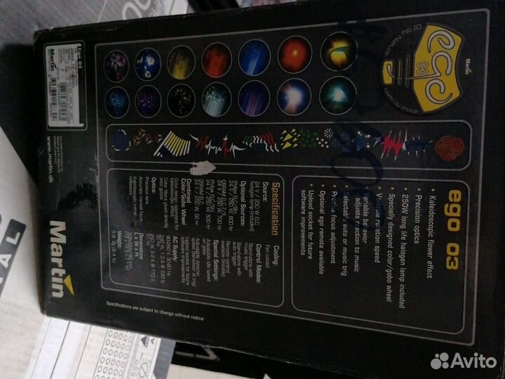 Свет Martin EGO 03 прибор эффектов