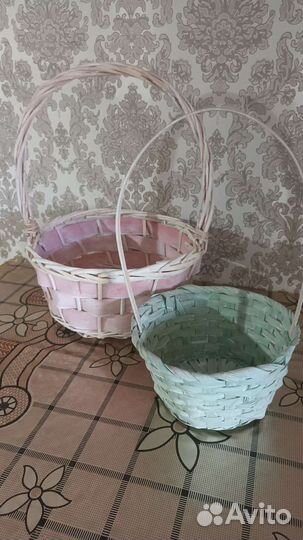 Корзина плетеная