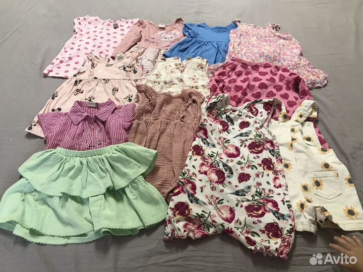 Платье для девочки 74 86