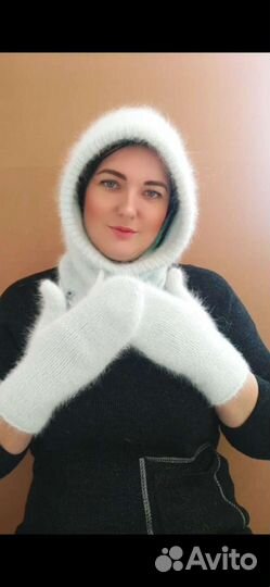 Капор капюшон шапка снуд косынка платок бактус