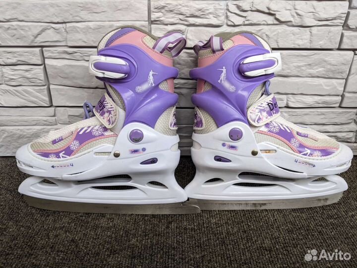 Коньки детские раздвижные 30 33