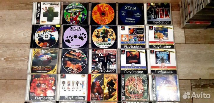 Редкие диски к Playstation One - супер коллекция