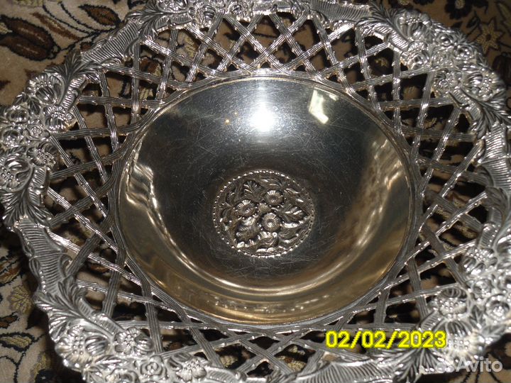 Ваза кобальт. Ваза для фруктов