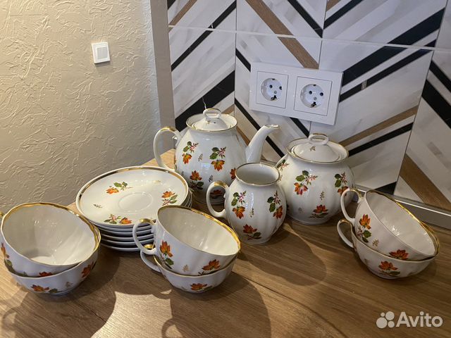 Сервиз чайный Дулево СССР