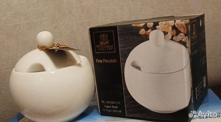 Фарфор Новая Сахарница 300(одна), 2 шт. за 500