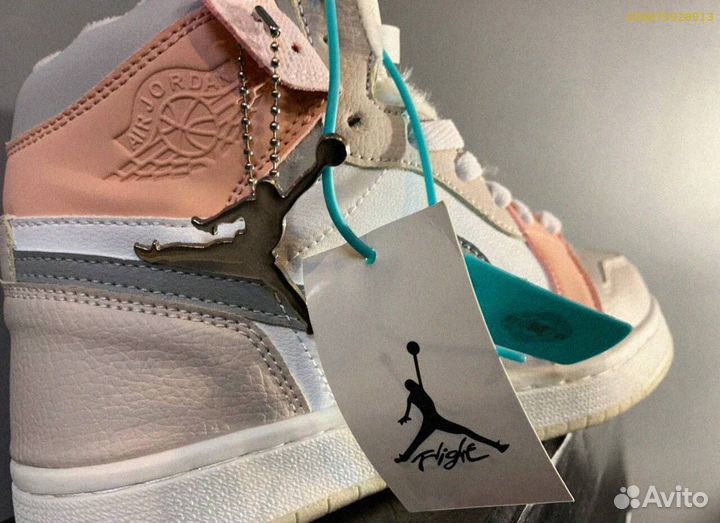 Кроссовки Nike Air Jordan тёплые (Арт.46014)