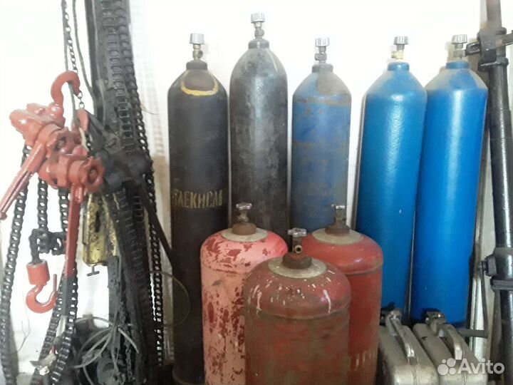 Газовый баллон 1500 кислородные 4500
