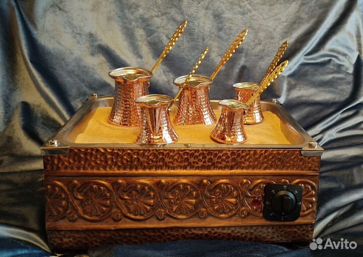 Кофеварка на песке