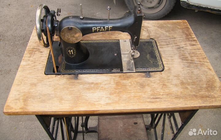 Швейная машинка pfaff дореволюционная антиквариат