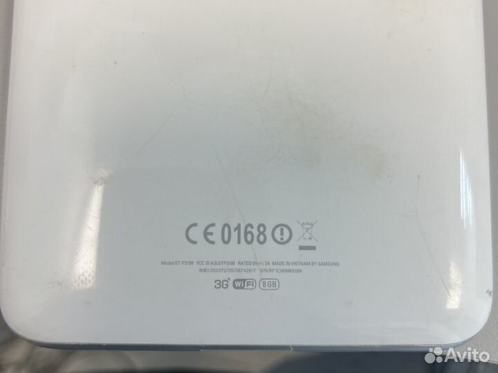 Samsung Tab 2 GT-P3100 8gb с симкой