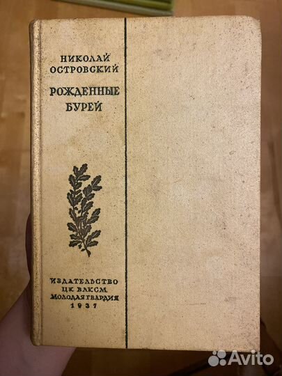 Рожденные бурей, Николай Островский 1937