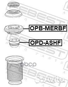 Подшипник опоры переднего амортизатора opbmerbf