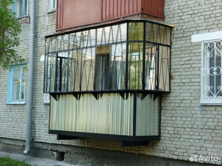 Остекление балконов