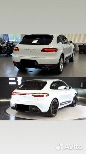 Обвес рестайлинг Porsche Macan 14-19 в GTS 2024