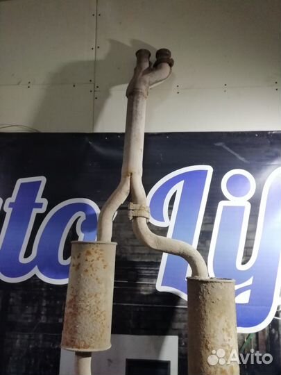 Выхлопная система Mercedes W220 двигатель М113