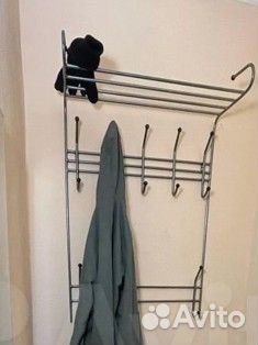 Вешалка настенная металлическая