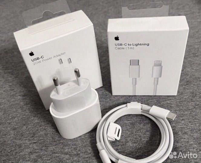 Зарядное устройство apple 20w