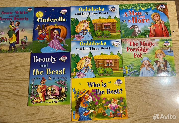 Книги для детей на английском Читаем вместе