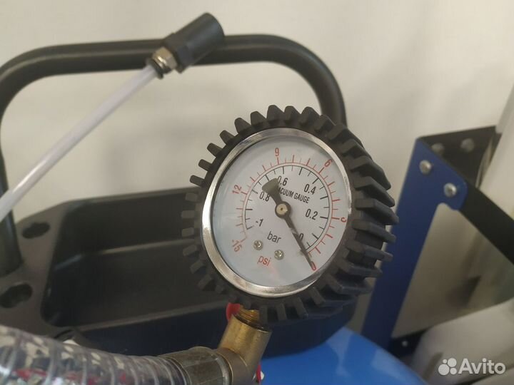 Установка для замены масла с щупами и ванной 80 л