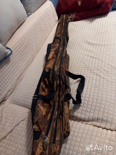 Чехол для удилищ 135 см с двумя отделами