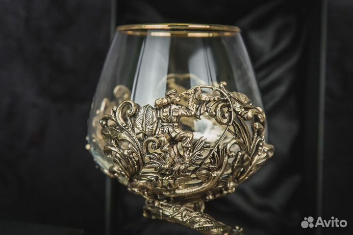 Бокал для коньяка «Рыбалка Элит Сом»