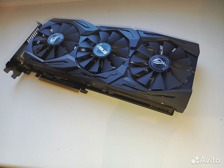 Видеокарта gtx 1060 6gb asus strix