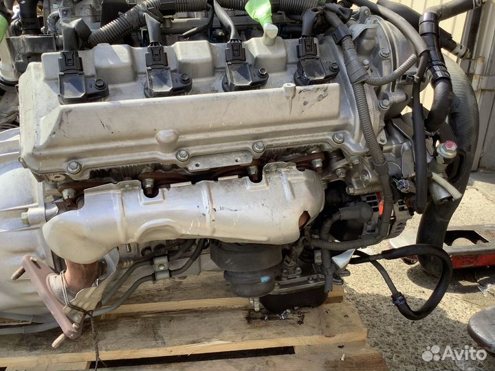 3uz-fe Toyota Двс + АКПП (6-ст) коса и комп