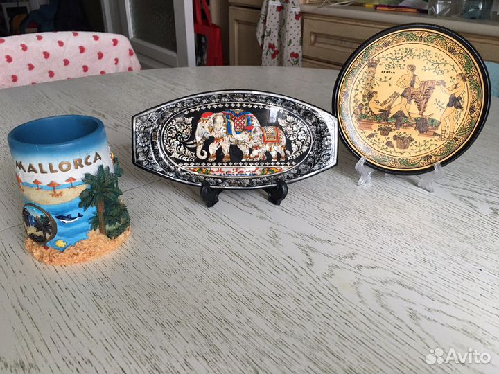 Сувениры из Греции, Таиланда и острова Майорка