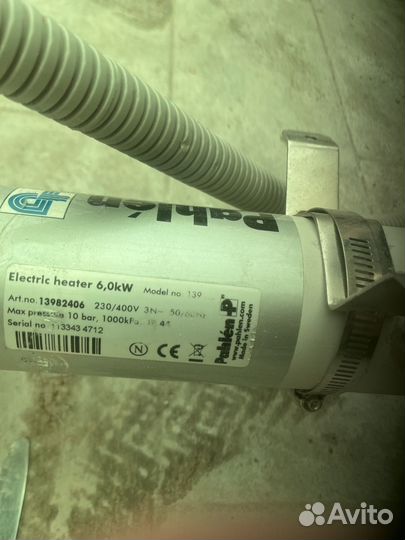 Теплообменник для бассейна 6,0kw Pahlen