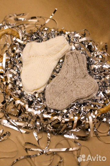 Носки вязанные детские