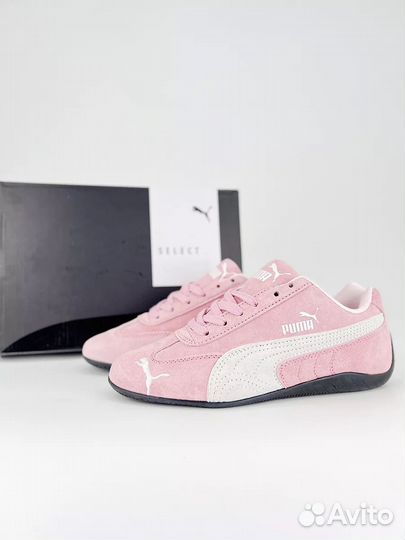 Кеды Puma Speedcat Pink & White OG летние