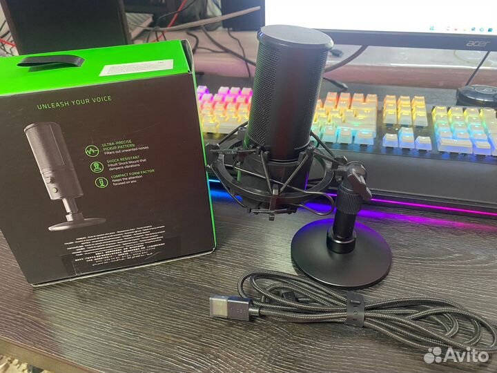 Микрофон razer seiren x